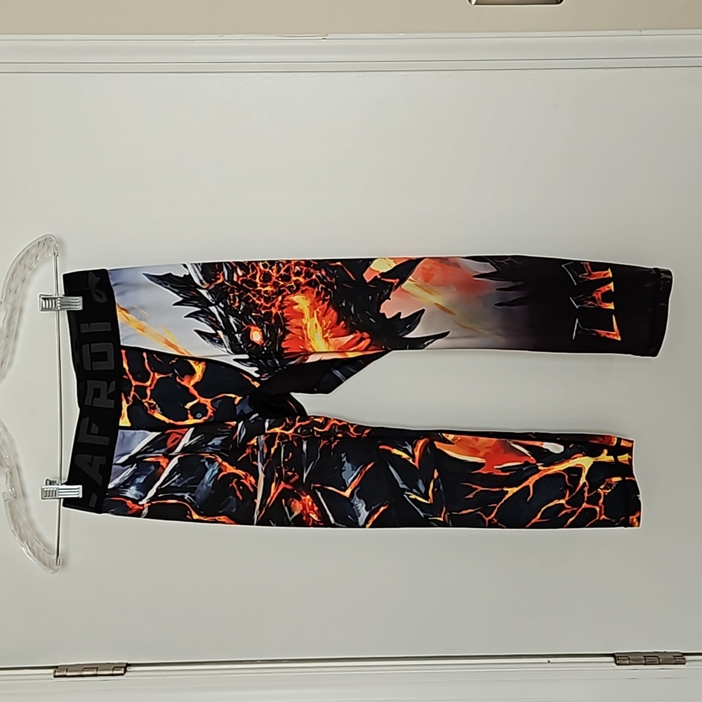 Lafroi Melted Wings Compression Leggings 3/4 Size M
